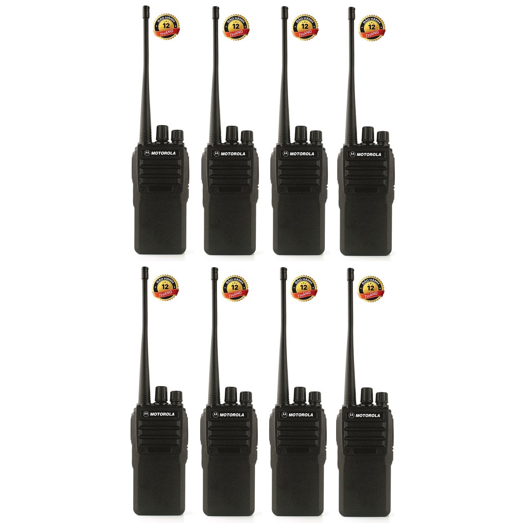Bộ 8 Bộ đàm công suất lớn Motorola VX5368 (8W thực, cự ly liên lạc vượt trội, Loa to, giá siêu rẻ trong phân khúc)