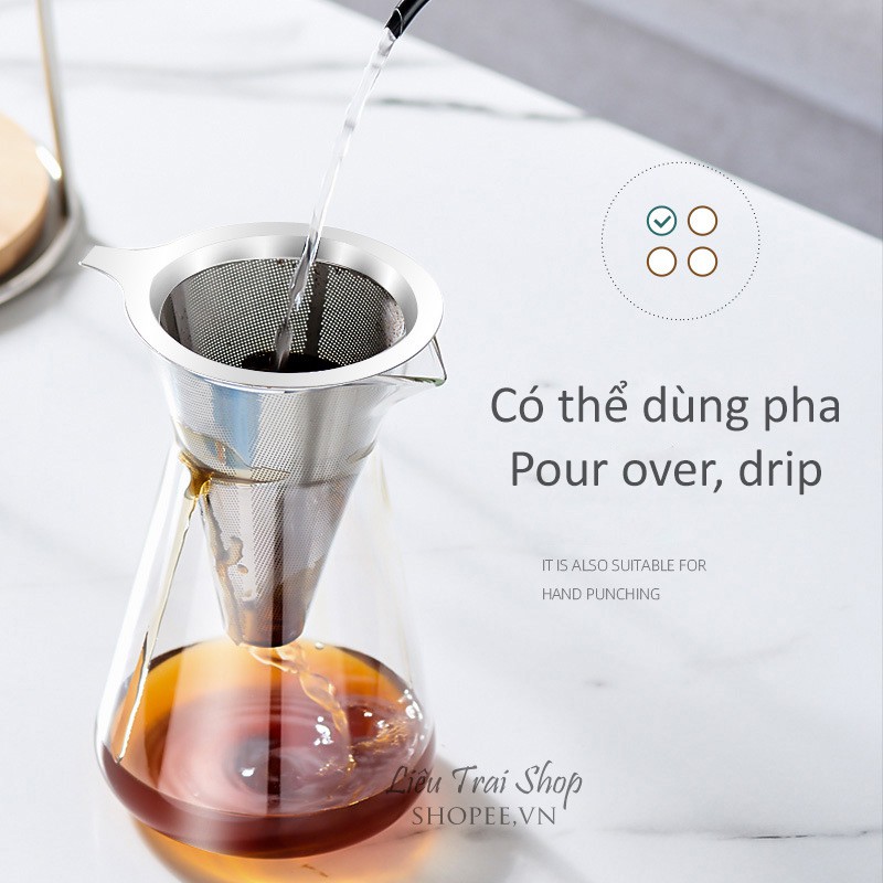 Bộ pha cà phê lạnh cold drip cold brew pha cafe đá iced coffee pot