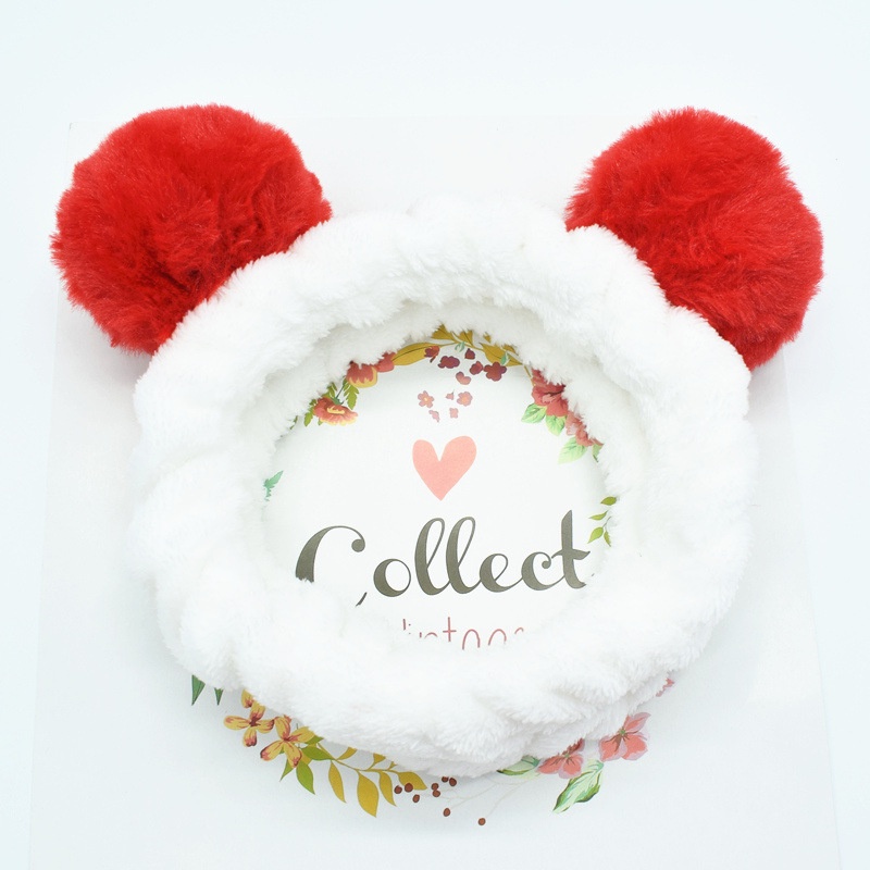 Băng Đô Cài Tóc Hình Gấu Trúc Dễ Thương Phong Cách Hàn Quốc