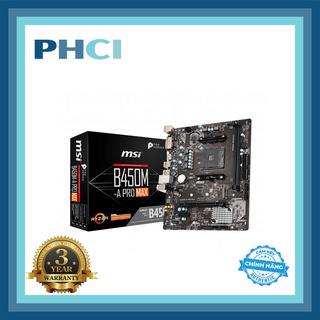 Bo mạch chủ mainboard msi b450 m - a pro max