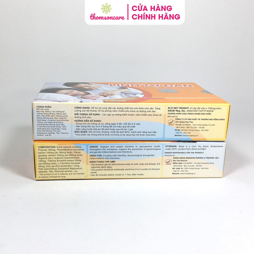 Linh Tự Đan - hỗ trợ giảm vô sinh, hiếm muộn cho cả vợ và chồng