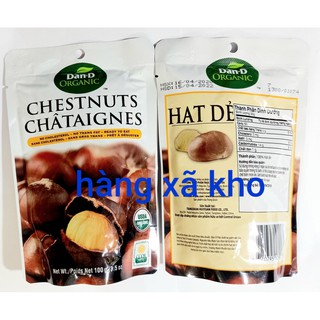 hạt dẻ Dan_D chesnuts organic 100 gr- hấp