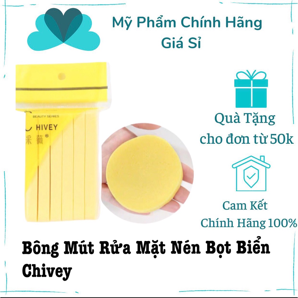 Bông Nở Rửa Mặt Chivey