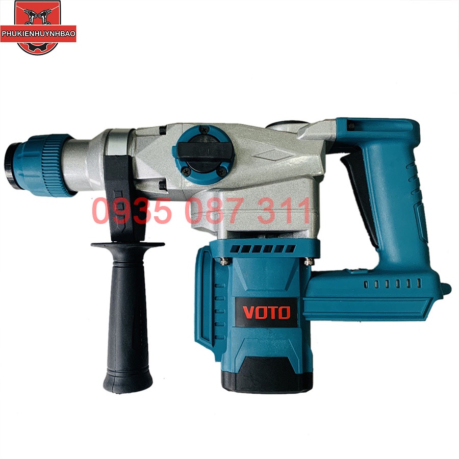 Máy Khoan Đục Dùng Pin VOTO 42V Chân Pin Phổ Thông Makita 4cm