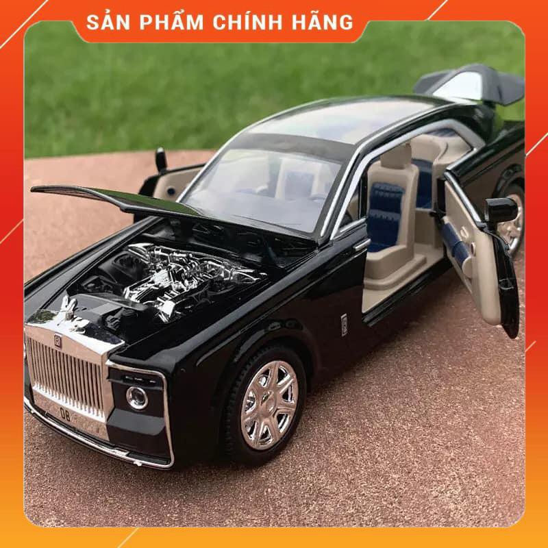 Mô hình xe ô tô kim loại  Rolls-Royce sweptail 1:24  - Mohinhxe