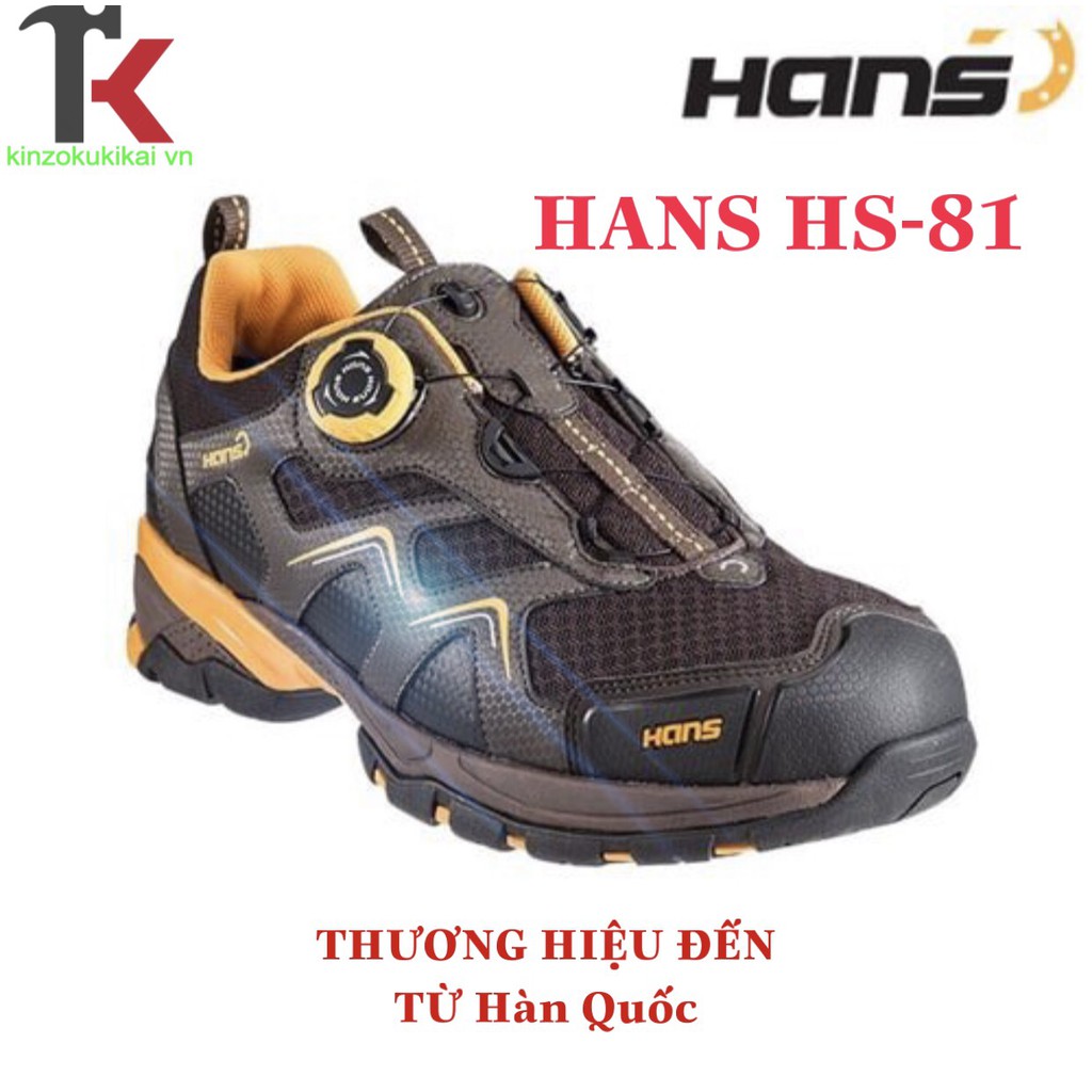 Giày bảo hộ Hans HS81 Giày bảo hộ lao động Hàn Quốc