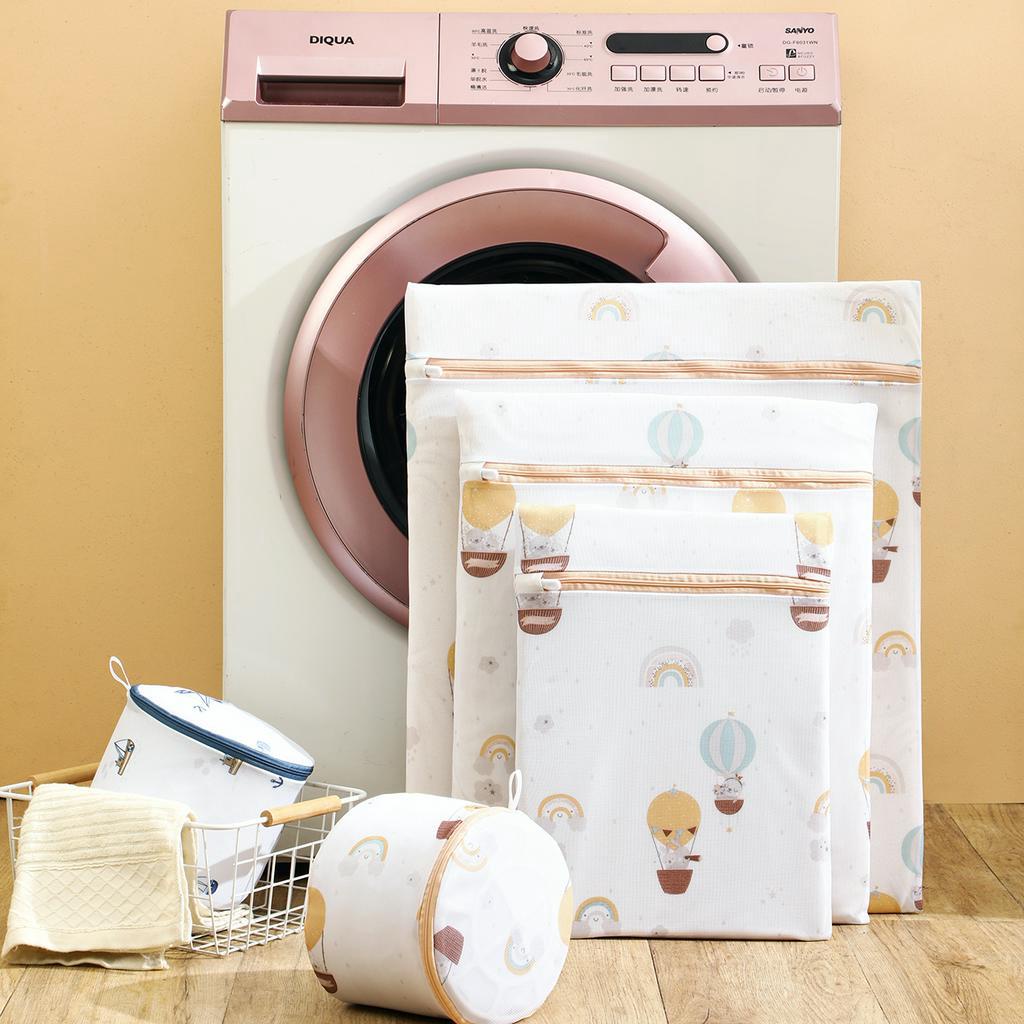Túi Lưới Giặt Đồ Shepherd Chất Liệu Polyester Có Dây Kéo