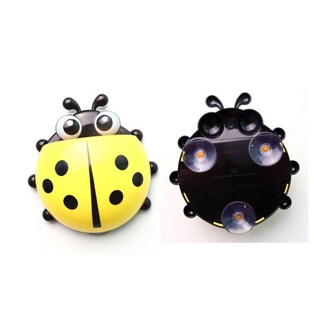 [Tổng Kho Sỉ] Giá Treo Để Bàn Chải, Tuýp Kem Đánh Răng HÌNH CON BỌ Rùa Ngộ Nghĩnh - Kệ Hút Chân Không Treo Tường