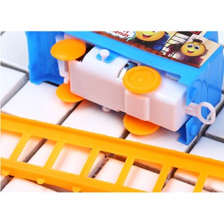 Đoàn Xe Lửa Thomas Chạy Pin - Đồ Chơi Xe Lửa Lắp Ráp Đường Ray Cho Bé (Không Kèm Pin) 02012