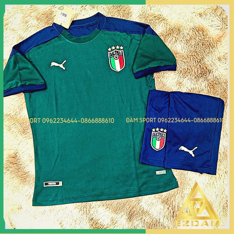 Bộ Áo Bóng Đá Italia Bản Super Vải Thái ,Áo Đá Bóng Mới Nhất 2022 Vải Đẹp