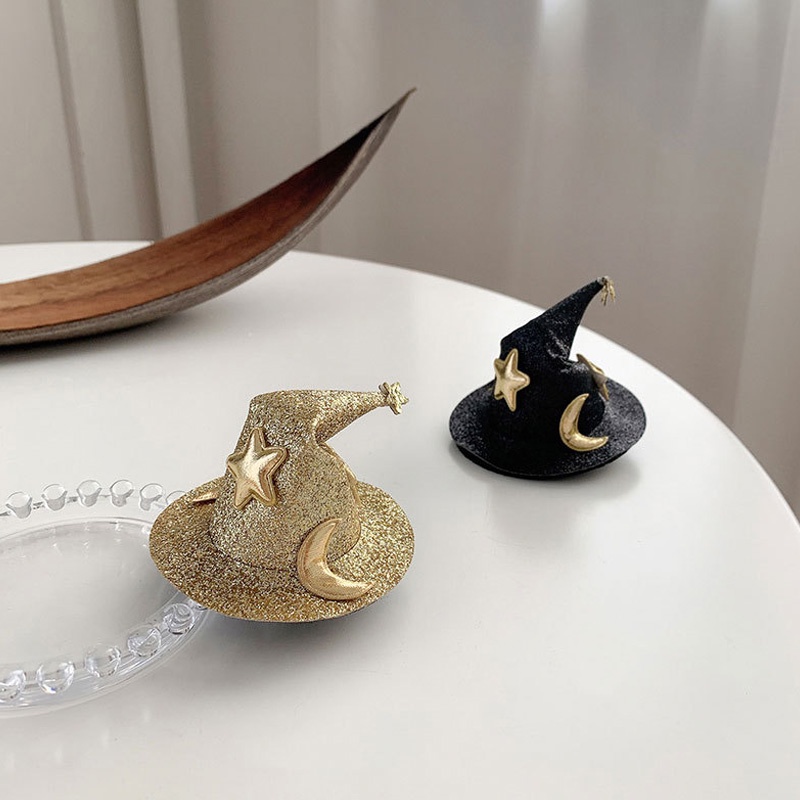 Kẹp tóc hình nón phù thủy