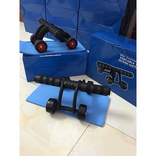 Con lăn tập cơ bụng 4 bánh
