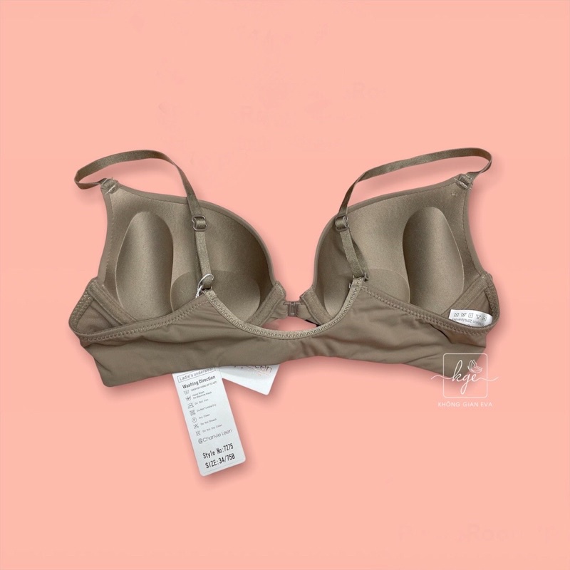 Áo ngực đệm vừa cài trước , áo lót trơn có gọng 7275 không gian có video thật ạ
