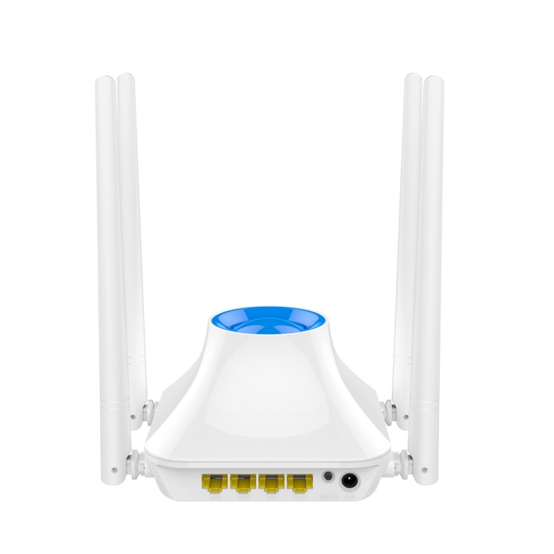 Bộ phát WiFi Tenda F6 V3 4 Angten 5dBi chuẩn N 300Mbps tem Microsun (Hãng phân phối chính thức)