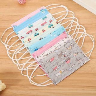 Khẩu Trang Trẻ Em Họa Tiết