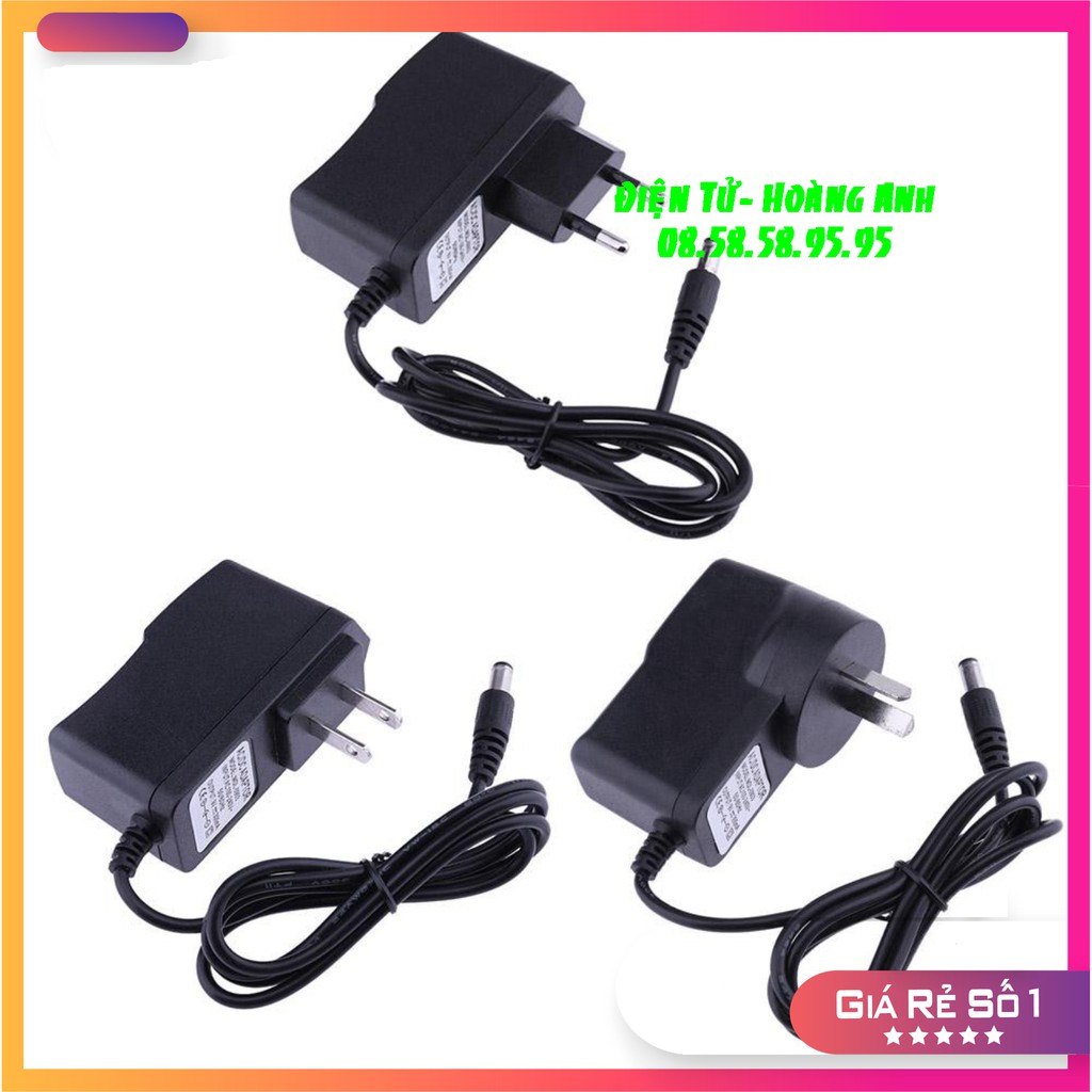 Adapter nguồn Sạc Loa Daile S8 - A061 -  9V - 0.6A-1A-2A-3A- AC sang DC 1.5mm-2.5mm-5.5mm chất lượng cao