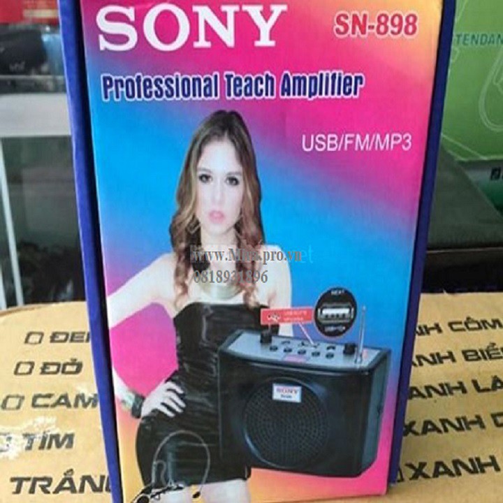 FREESHIP EXTRA Máy trợ giảng Sony SN-989 không dây