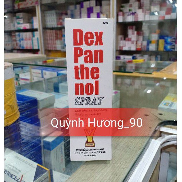 Dex Panthenol xịt bảo vệ da khỏi cháy nắng