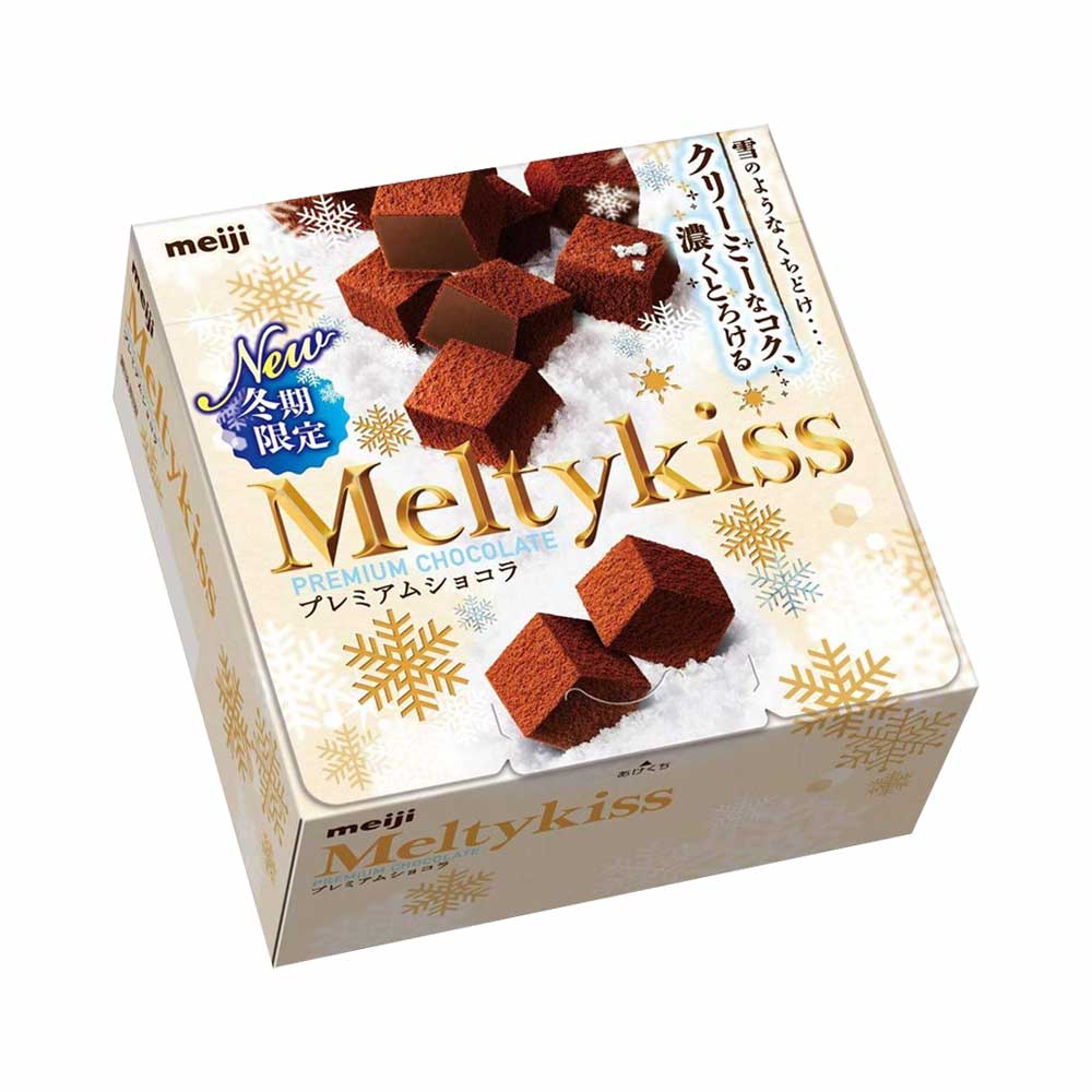 [SIÊU NGON] Kẹo socola tươi Meiji Melty Kiss Nội địa Nhật hộp 56gr