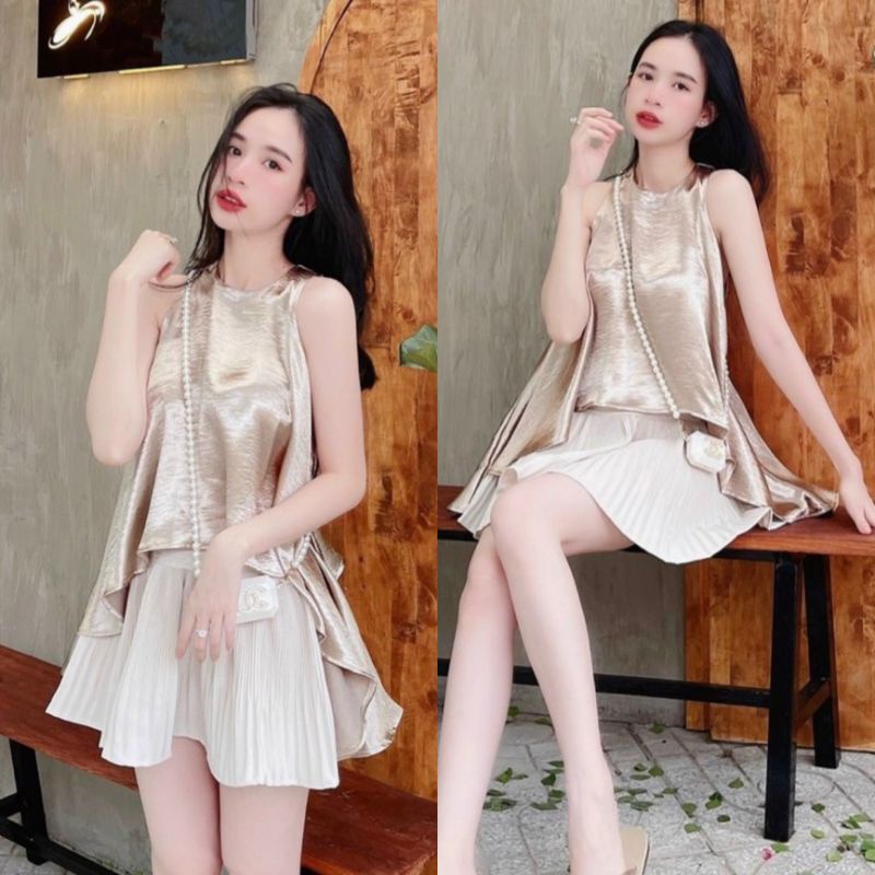 ÁO YẾM BÈO LỆCH PHI NUDE