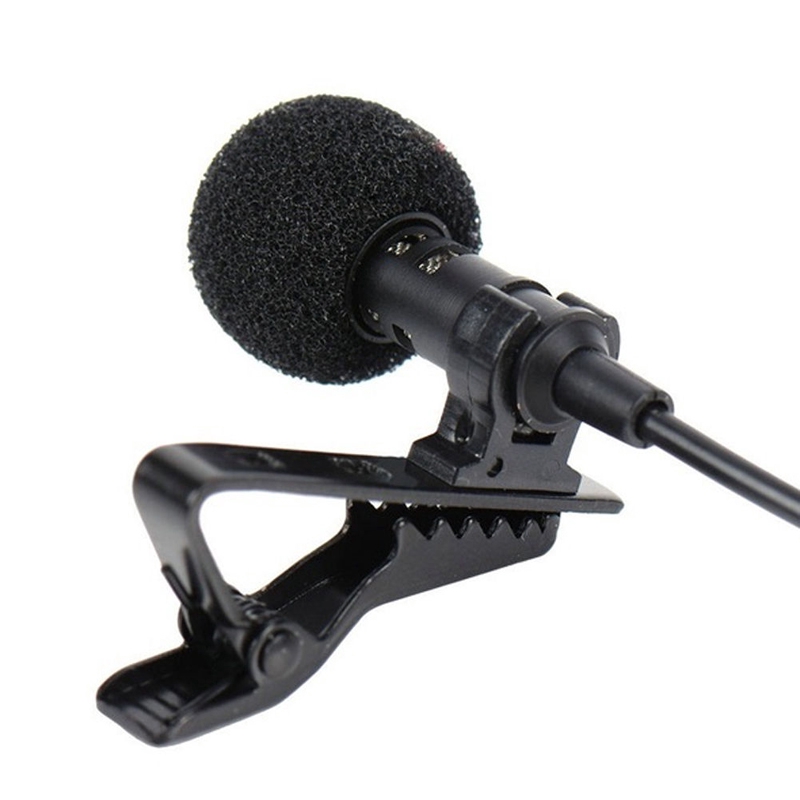 Microphone cài áo mini giắc cắm 3,5 mm cao cấp tiện dụng dành cho ghi âm bằng điện thoại