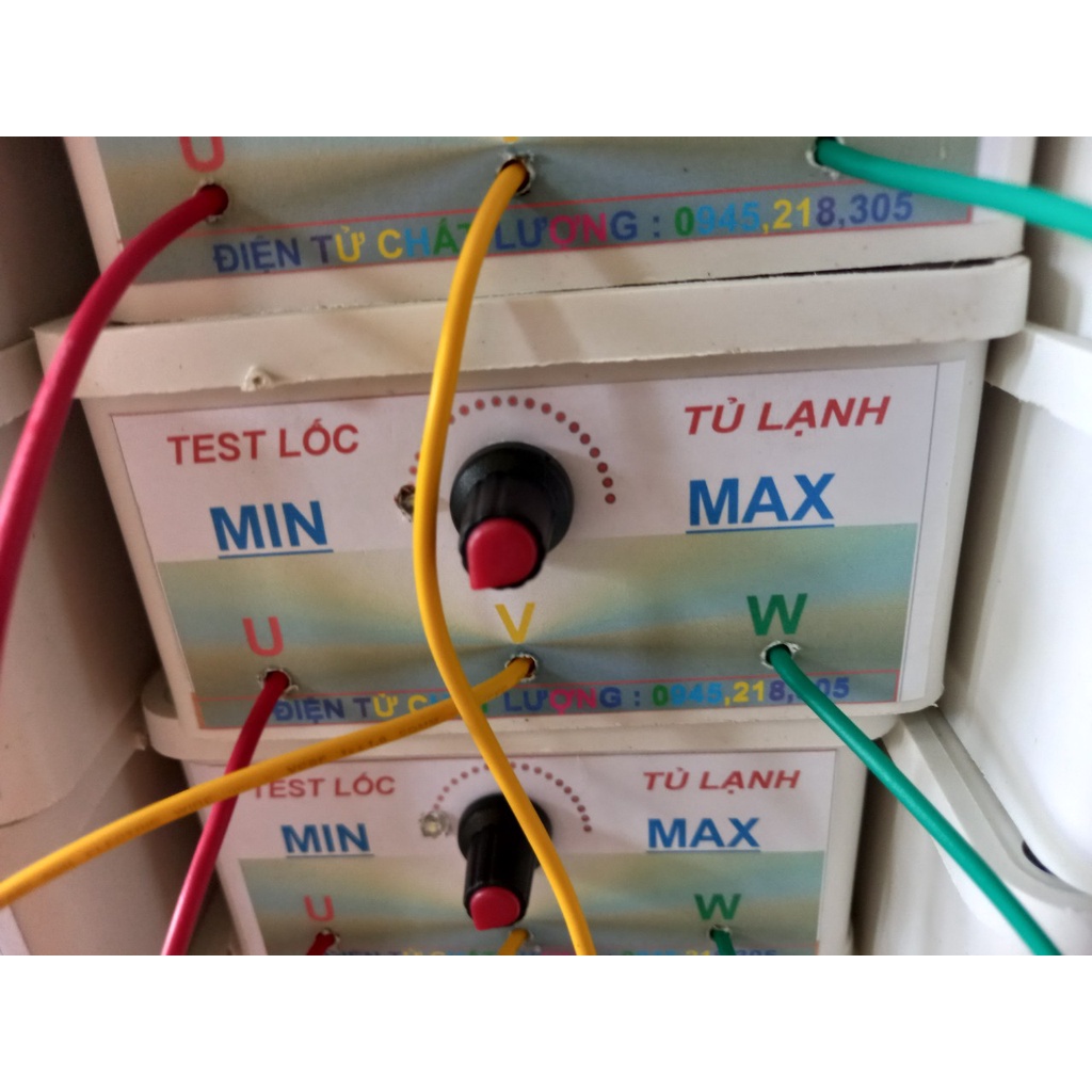 Combo test lốc tủ lạnh, test van tiết lưu, test quạt điều hoà
