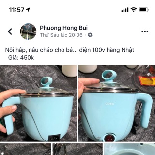 Nồi nấu cháo cho bé
