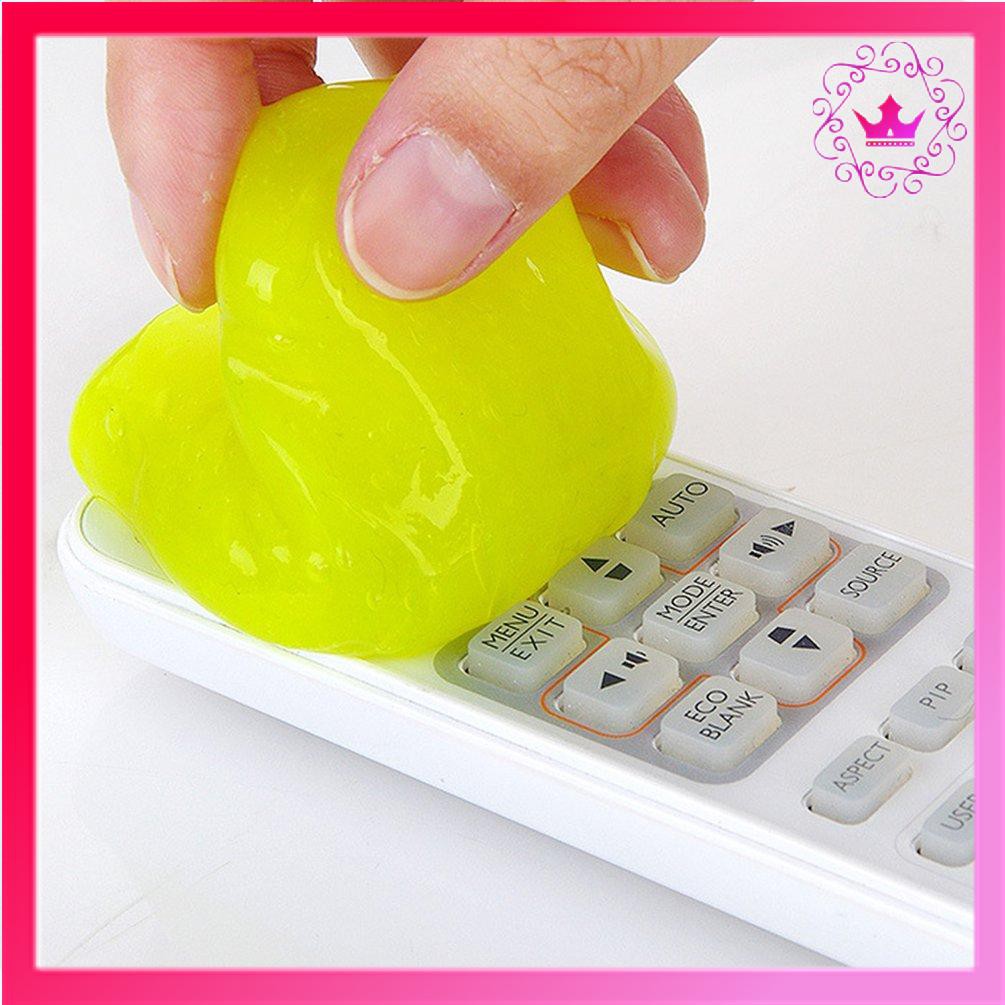1 Miếng Gel dẻo làm sạch vệ sinh ô tô, bàn phím, điện thoại, bụi bẩn, laptop