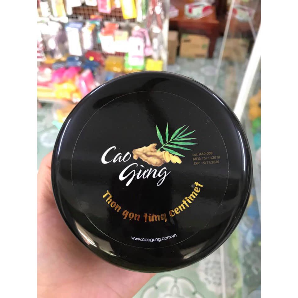 Cao gừng giảm cân - Tan mỡ bụng sau sinh- Đánh bay mỡ thừa từ thiên nhiên việt 200G