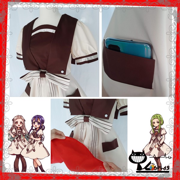 [O] Costume/quần áo cosplay Nanamine Sakura/ Akane Aoi/Yashiro Nene - Hanako Toilet [Miu Cosplay] | BigBuy360 - bigbuy360.vn