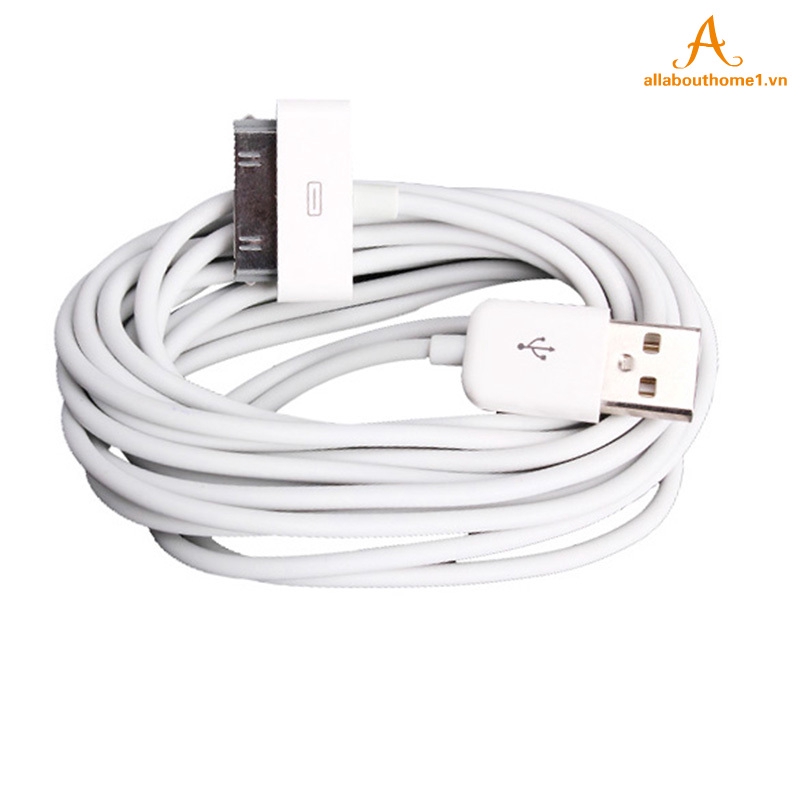 3M/10ft USB Sync Charging Charger Cable for Apple iPhone 4 4S iPad 3 2
