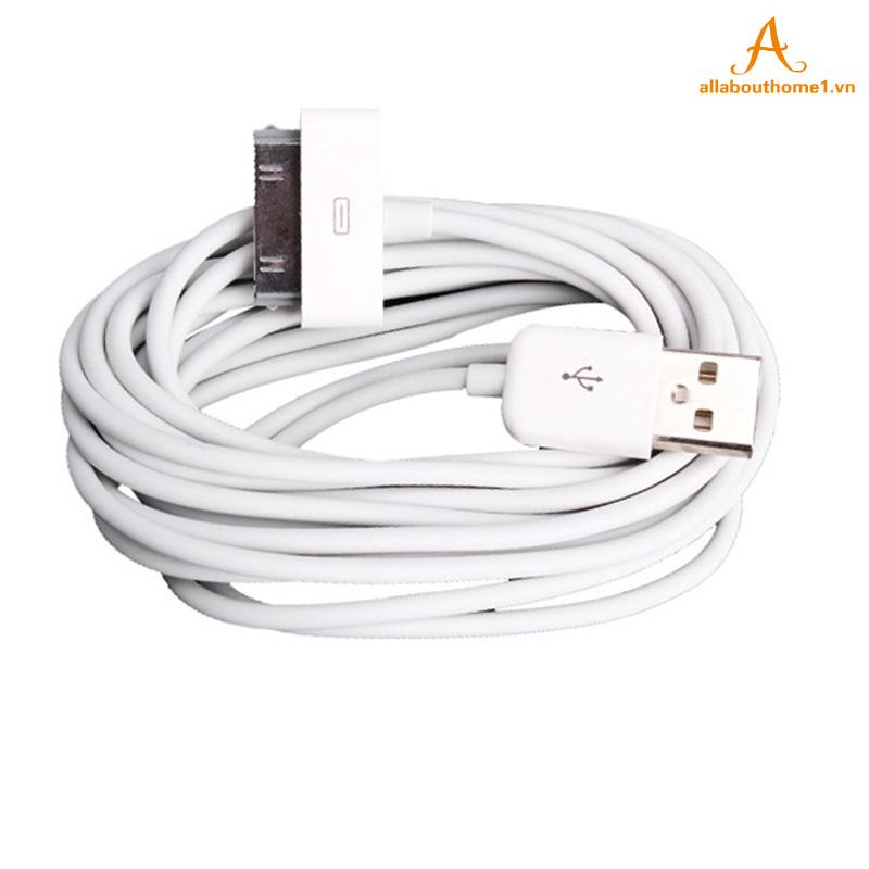 3m/10ft usb sync charging charger cable for apple iphone 4 4s ipad 3 2