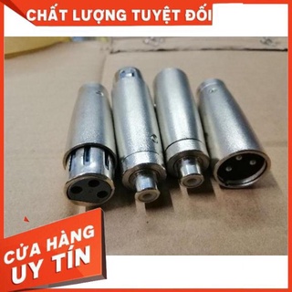 rắc canon ra av đực cái combo 4 chiếc