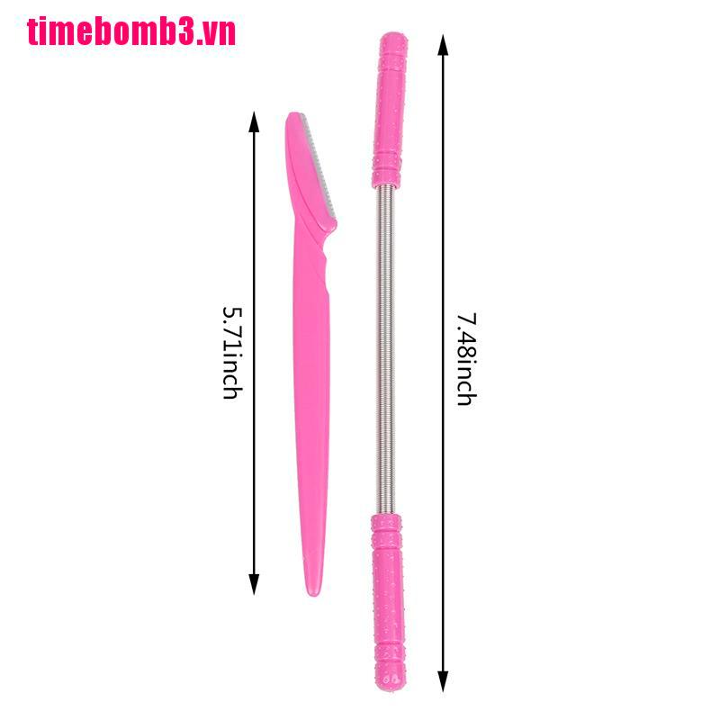 (Hàng Mới Về) 1 Bộ Dụng Cụ Tẩy Lông Mặt Dạng Lò Xo Tiện Dụng | BigBuy360 - bigbuy360.vn