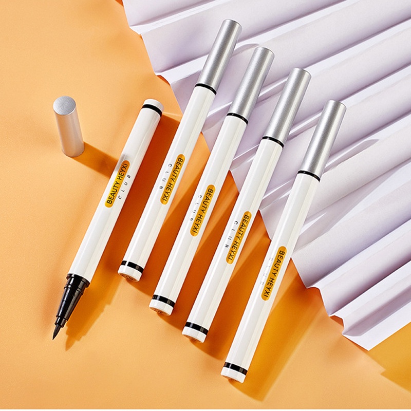 Bút Kẻ Mắt 5 Màu Nét Mảnh Chống Nước Nhanh Khô Chống Nhòe Lâu Trôi, Đầu Lông Mảnh, Kẻ Mắt Dạng Lỏng Không Gây Hại Cho Da