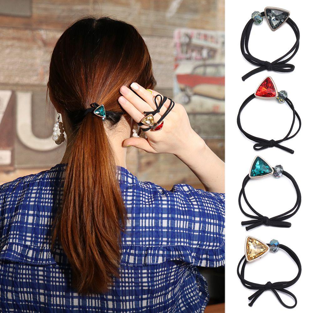 ROWANS Dây Cột Tóc Cao Su Phong Cách Hàn Quốc Dễ Thương Cho Nữ