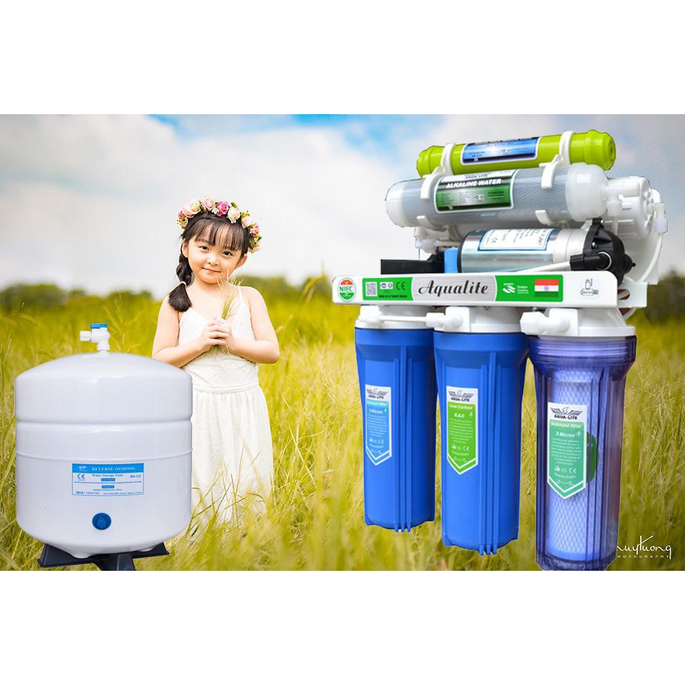 Máy lọc nước tinh khiết aqualite 7 cấp lọc