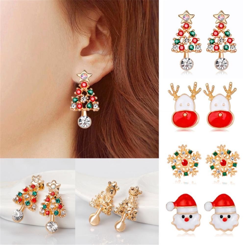 Giá Đỡ Acrylic In Họa Tiết Ông Già Noel Trang Trí Mới