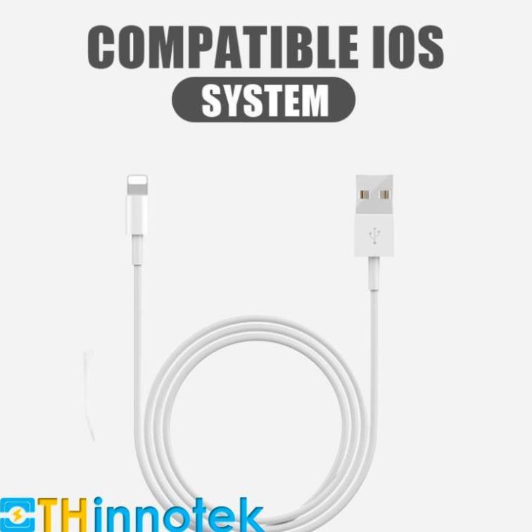 ⚡THinnotek⚡ Cáp sạc Iphone, ipad cao cấp - Cáp lightning 2A Dây sạc iPhone hỗ trợ sạc nhanh 2A 18W