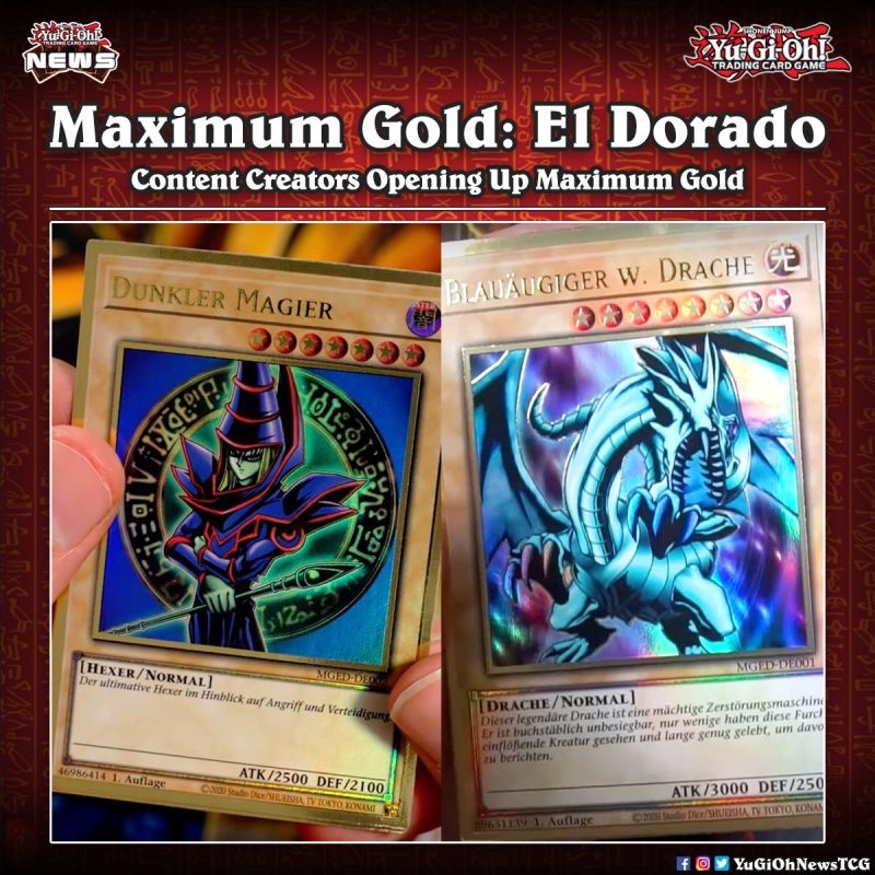 Hộp bài YugiOh chính hãng konami - Maximum gold El Dorado - 1st Edition