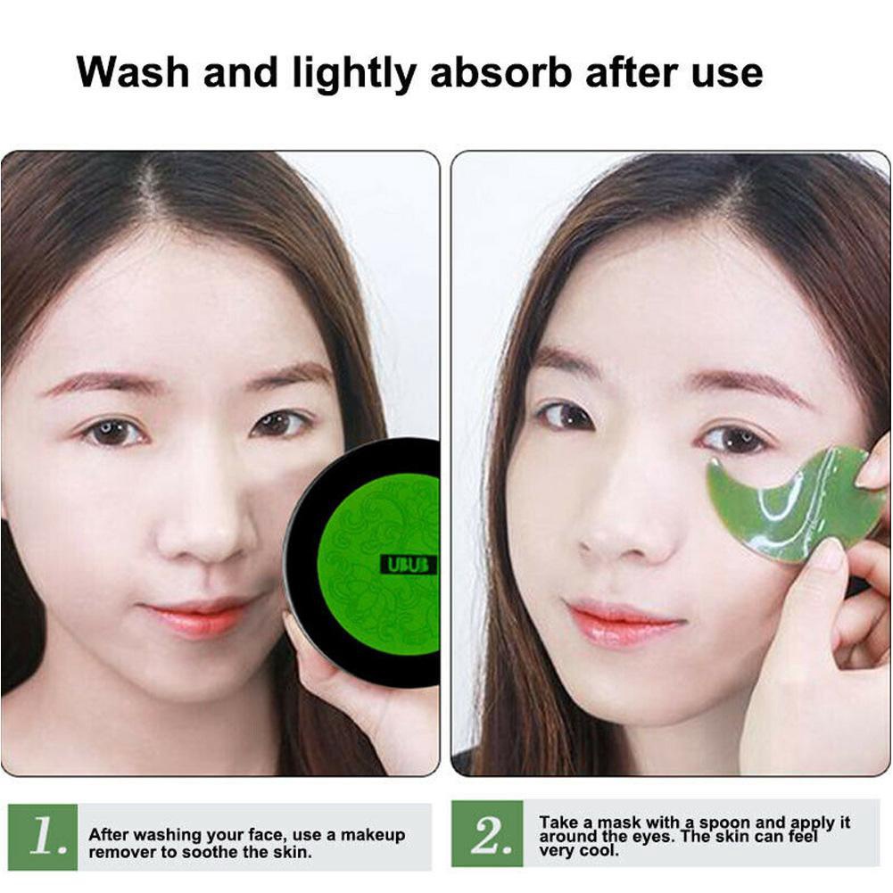 [Hàng mới về] Mặt nạ mắt rong biển collagen dưỡng ẩm chống nếp nhăn và quầng thâm chất lượng cao R4Q8