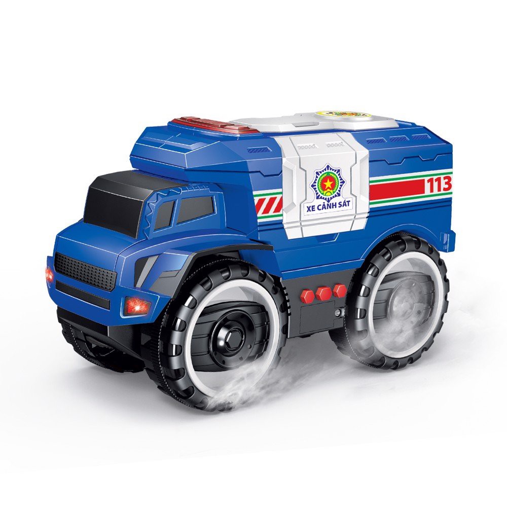 Đồ Chơi Duka: Xe Cảnh Sát Kết Hợp Ánh Sáng Và Âm Thanh (832335)