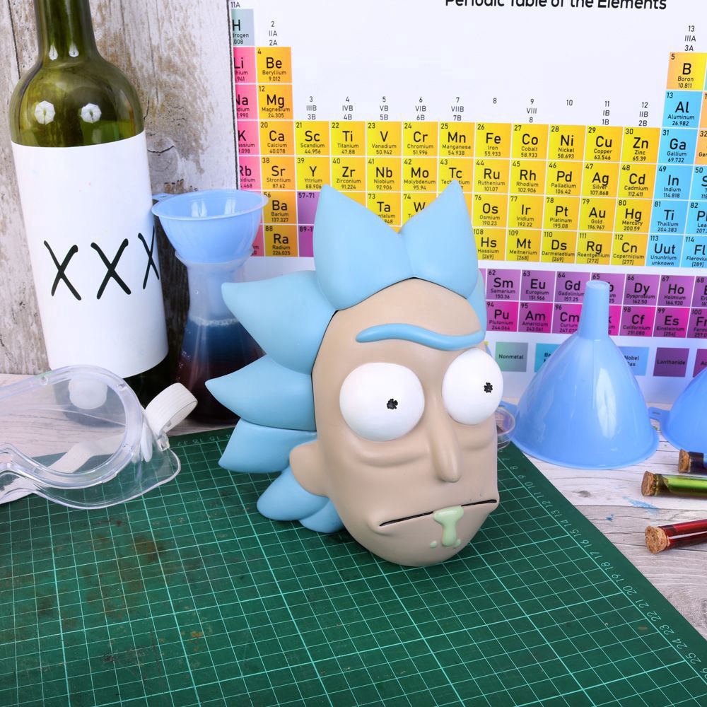 กล่องเก็บของแบบเรซิ่น Rick and Morty Grandpa Rick