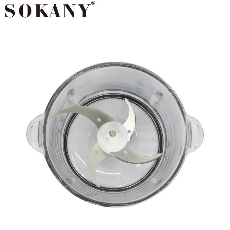 Máy xay thịt Sokany 7004A công suất 800w. Lưỡi dao 2 tầng xay đá,xay thịt làm giò.Bảo hành 1 năm