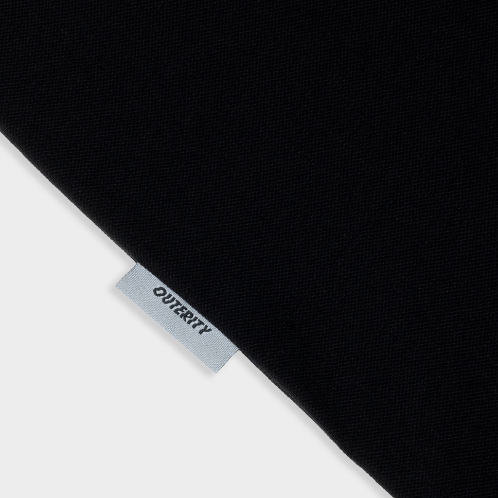 Áo polo nam nữ local brand unisex Outerity Minimalist vải cá sấu - ORT.B 701