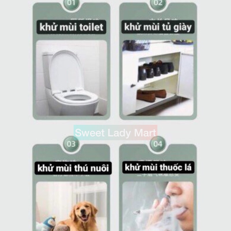 Sáp Thơm Phòng Khử Mùi THALO 190g - Phòng Ngủ Nhà Vệ Sinh Toilet Ô Tô Mùi Hương Tự Nhiên