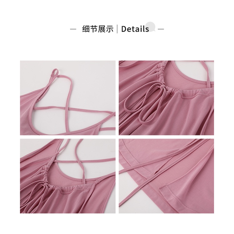 Áo tank top thể thao thiết kế hở lưng quyến rũ