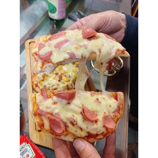 ( Ship hỏa tốc Hà Nội) Pizza mini sẵn nhân size 14 cm đủ vị