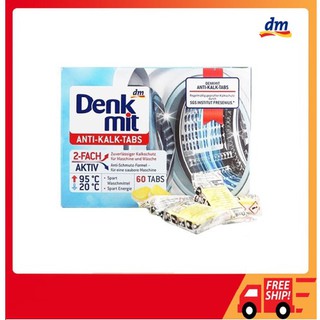 Combo 3 viên tẩy lồng giặt Denkmit siêu sạch của Đức