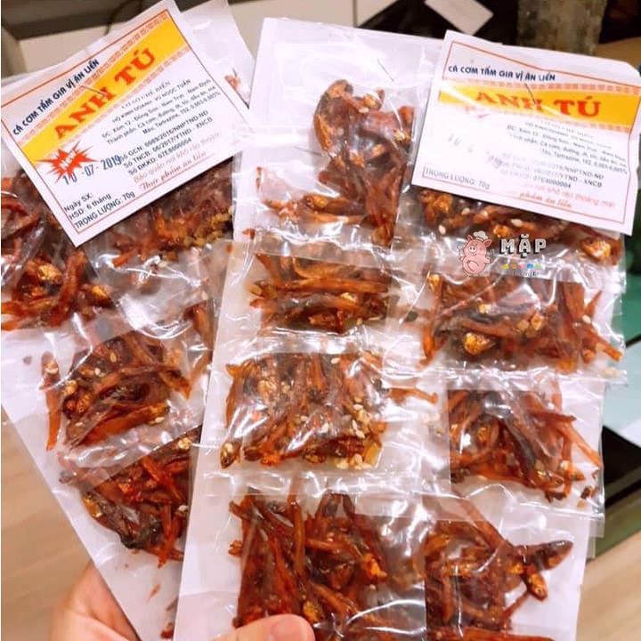 Cá Cơm Khô Chiên Giòn Tẩm Gia Vị Anh Tú
